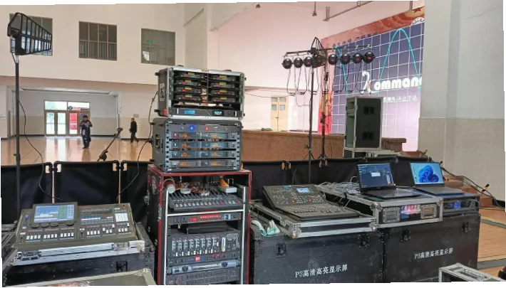 比赛期间大屏幕音响系统如何配置？包括魁北克